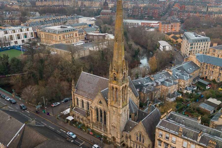 Exterior view of The Kelvin, Great Western Road, Glasgow